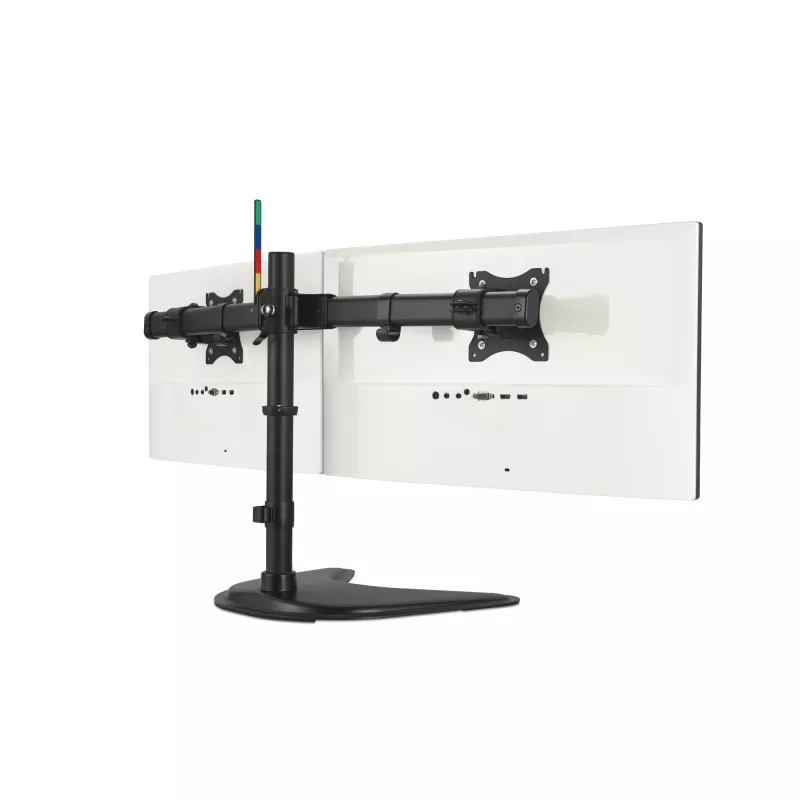Kensington SmartFit Ergo Freestanding Dual Monitor Stand, wolnostojący, 20 kg, 68,6 cm (27 cali), 100 x 100 mm, regulacja wysokości, czarny