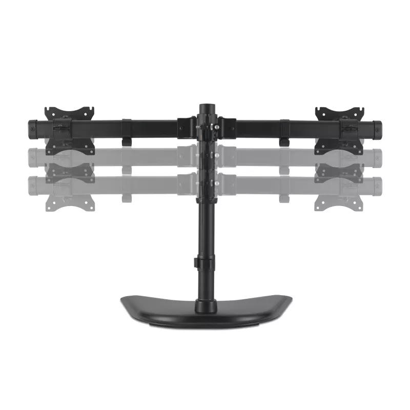 Kensington SmartFit Ergo Freestanding Dual Monitor Stand, wolnostojący, 20 kg, 68,6 cm (27 cali), 100 x 100 mm, regulacja wysokości, czarny