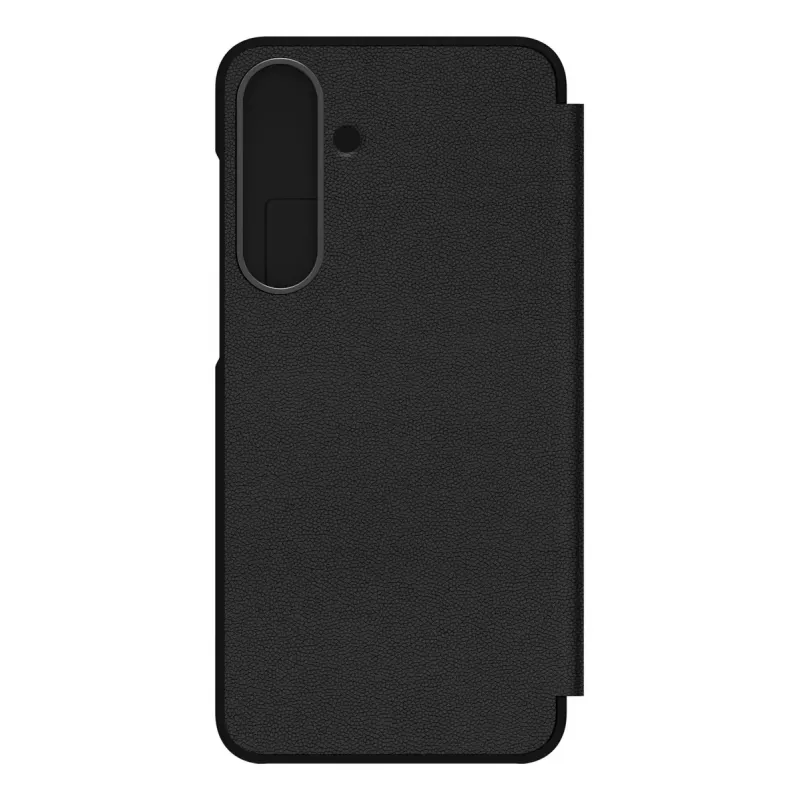 Etui z klapką Samsung Galaxy S25 FE 6,7 cala czarne monochromatyczne