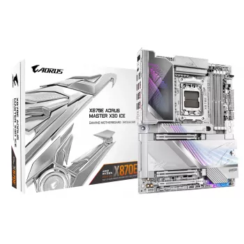 Płyta główna GIGABYTE X870E AORUS MASTER X3D ICE, AMD AM5, ATX