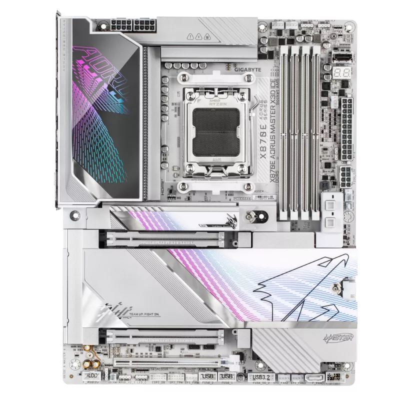 Płyta główna GIGABYTE X870E AORUS MASTER X3D ICE, AMD AM5, ATX