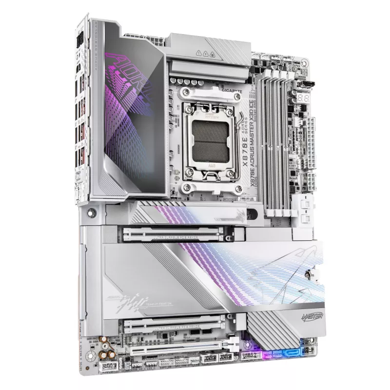 Płyta główna GIGABYTE X870E AORUS MASTER X3D ICE, AMD AM5, ATX