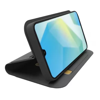 Etui portfelowe SBS Galaxy A17 Czarny monochromatyczne