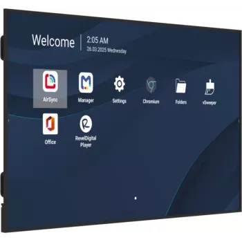 Profesjonalny 98-calowy komercyjny wyświetlacz 4K VIEWSONIC CDE9831-1C, 3840x2160, 500 cd/m², Android 14, 24/7