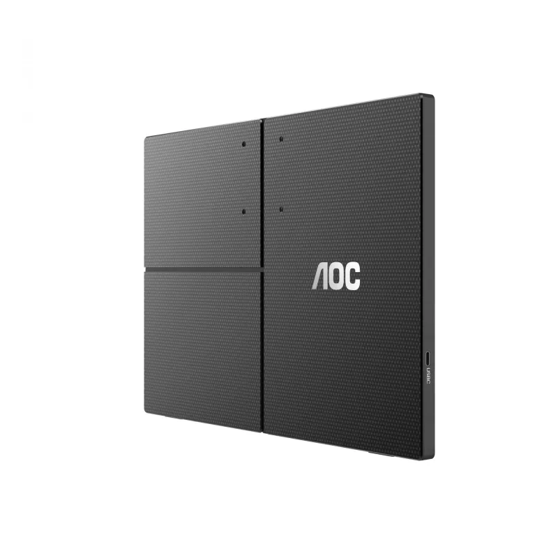 AOC 16T3EA Przenośny telewizor/monitor Czarny 39,6 cm (15,6 cala) 1920 x 1080 pikseli