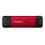 Zewnętrzny dysk SSD Kingston 1 TB Dual USB-A/USB-C Przenośny dysk SSD — USB 3.2 Gen 2, Odczyt 1050 MB/s, Zapis 950 MB/s, Czarny/Czerwony