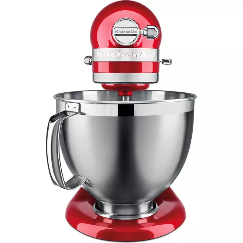 Robot kuchenny KITCHENAID Artisan 5KSM185PS, misa ze stali nierdzewnej 4,8 l, 300 W, 10 prędkości, czerwony