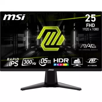 Monitor komputerowy MSI MAG 255XF 62,2 cm (24,5 cala) 1920 x 1080 pikseli Full HD Czarny