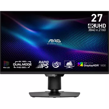 Monitor komputerowy MSI MAG 274UPDF E16M 68,6 cm (27 cali) 3840 x 2160 pikseli 4K Ultra HD LED Czarny