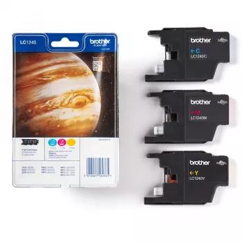 Wkład atramentowy Brother LC1240RBWBP XL Multipack C,M,Y
