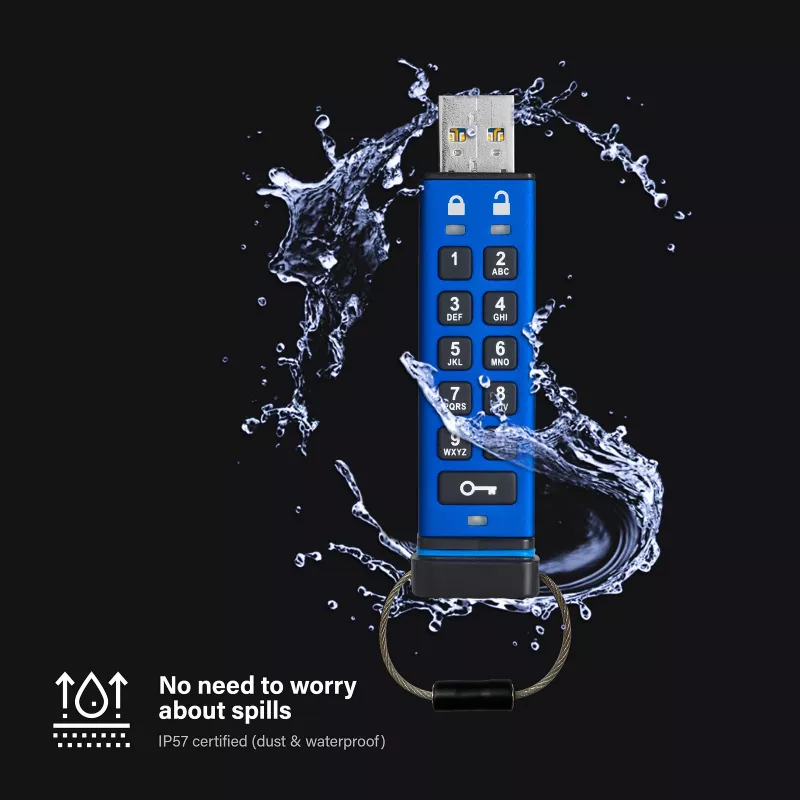 Pamięć USB iStorage 8 GB USB typu A IS-FL-DA3-256-8