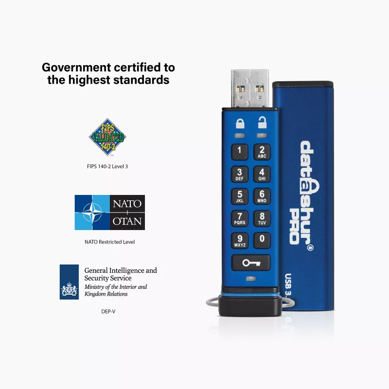 Pamięć USB iStorage 8 GB USB typu A IS-FL-DA3-256-8