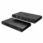 Stacja dokująca KVM i-tec dla 2 hostów HDMI, interfejs hosta USB-C, PD 2×100 W, 4K@60 Hz, 2×USB-A