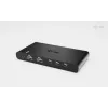 Stacja dokująca KVM i-tec dla 2 hostów HDMI, interfejs hosta USB-C, PD 2×100 W, 4K@60 Hz, 2×USB-A