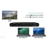Stacja dokująca KVM i-tec dla 2 hostów HDMI, interfejs hosta USB-C, PD 2×100 W, 4K@60 Hz, 2×USB-A