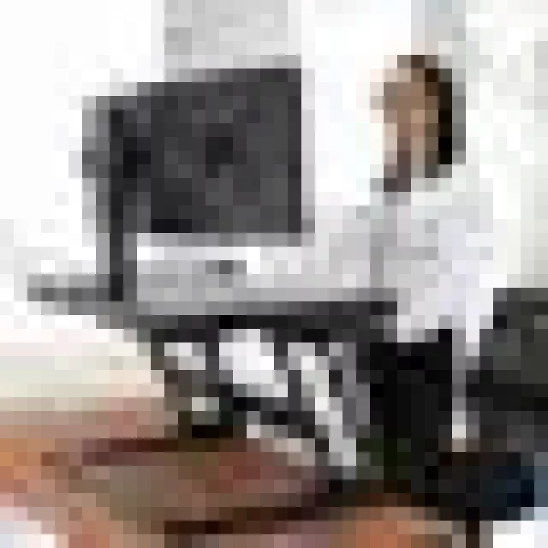 Podstawka konwertująca biurko ERGOTRON WorkFit-T Czarny — rama ze stali nierdzewnej, wysokość 380 mm, maks. obciążenie 15,9 kg