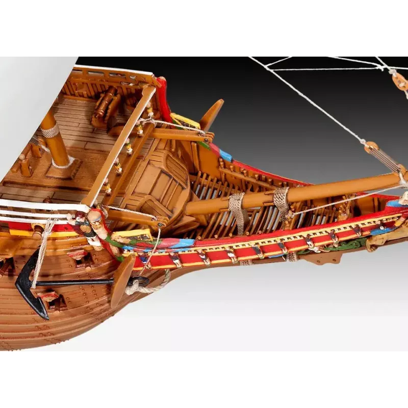 Model żaglowca Revell VASA Zestaw do montażu 1:150 Długość 455 mm Wysokość 345 mm