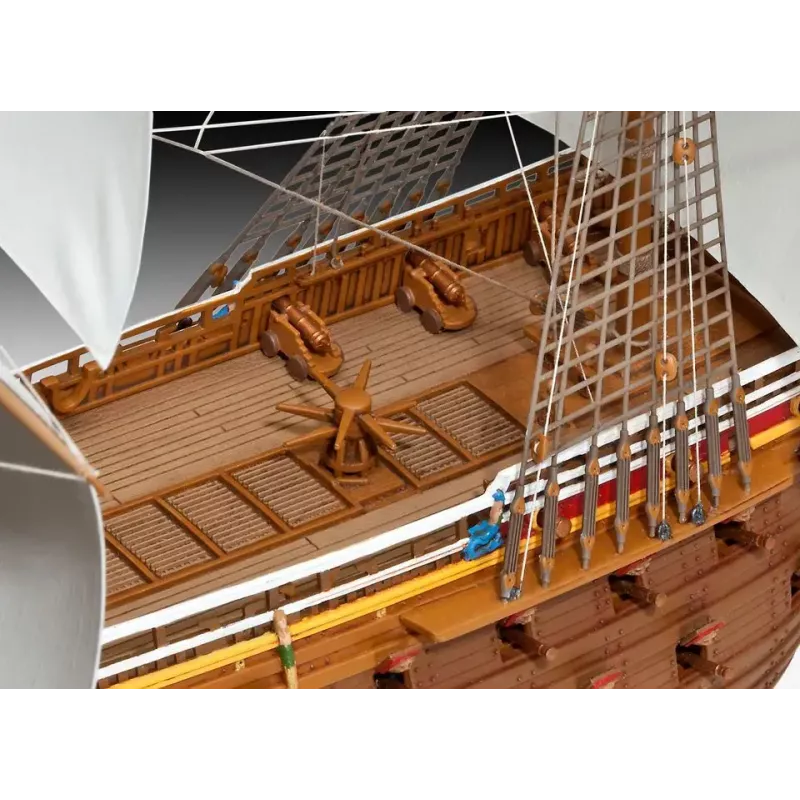 Model żaglowca Revell VASA Zestaw do montażu 1:150 Długość 455 mm Wysokość 345 mm