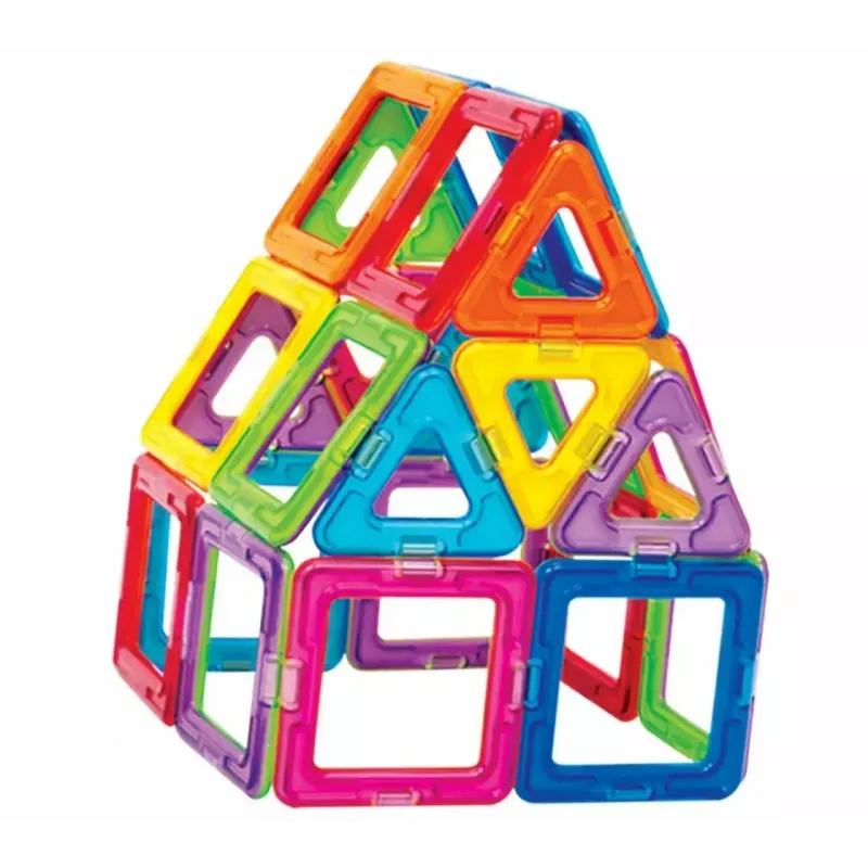 Magformers Magnetic Blocks Basic 30 pcs. set by MAGFORMERS — 30-elementowy magnetyczny zestaw konstrukcyjny