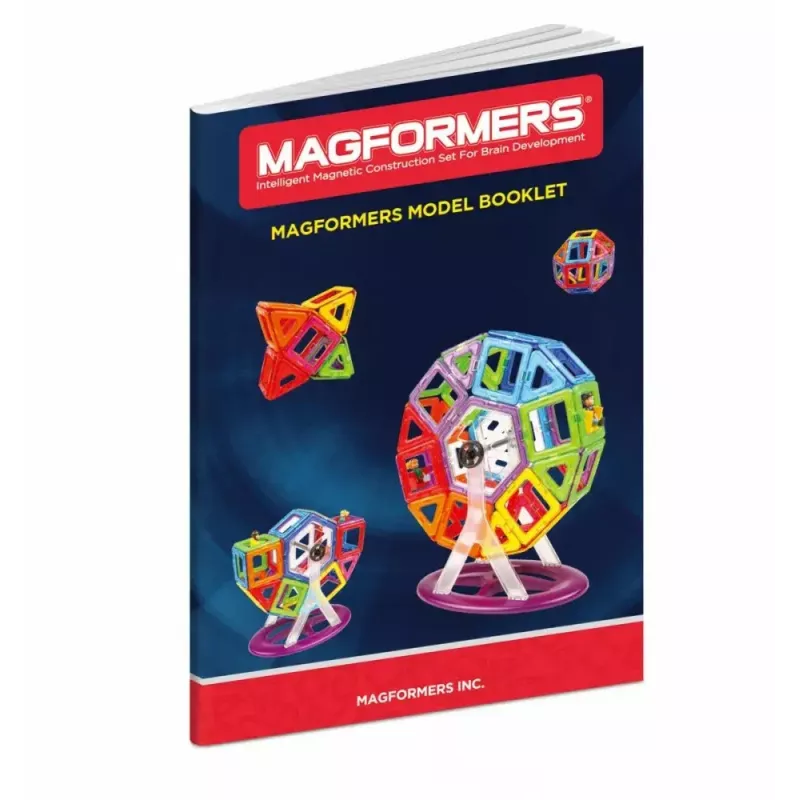 Magformers Magnetic Blocks Basic 30 pcs. set by MAGFORMERS — 30-elementowy magnetyczny zestaw konstrukcyjny