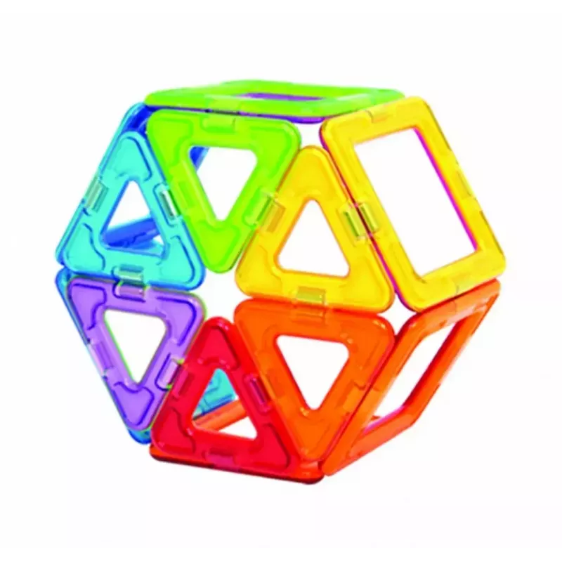 Magformers Magnetic Blocks Basic 30 pcs. set by MAGFORMERS — 30-elementowy magnetyczny zestaw konstrukcyjny