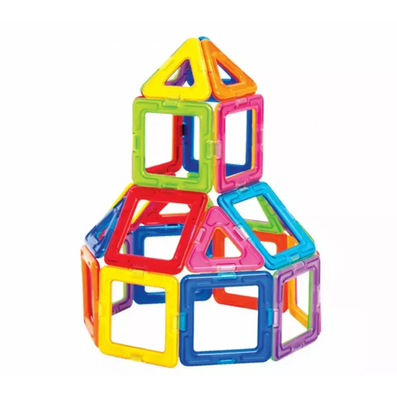 Magformers Magnetic Blocks Basic 30 pcs. set by MAGFORMERS — 30-elementowy magnetyczny zestaw konstrukcyjny