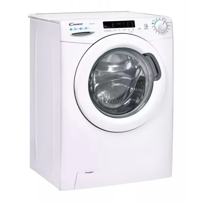 Pralka Candy Smart CS4 1272DE/1-S ładowana od przodu 7 kg 1200 obr./min Biała