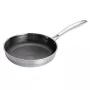 Uniwersalna patelnia Maestro MR-1224-28 28 cm, korpus ze stali nierdzewnej trójwarstwowej, nieprzywierająca, kompatybilna z indukcją