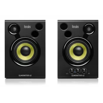 Przewodowy głośnik DJ Hercules DJMonitor 42 — 40 W RMS, 60–20000 Hz, czarny