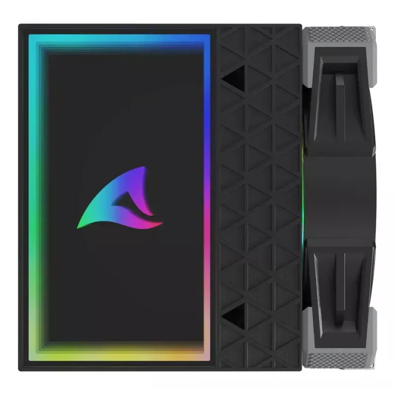 Chłodzenie powietrzne Sharkoon A60 RGB 12 cm 500-1800 RPM czarny