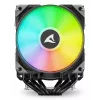 Chłodzenie powietrzne Sharkoon A60 RGB 12 cm 500-1800 RPM czarny