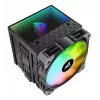 Chłodzenie powietrzne Sharkoon A60 RGB 12 cm 500-1800 RPM czarny