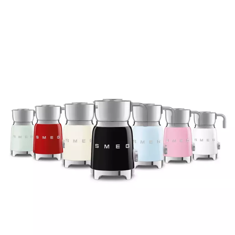 Spieniacz/podgrzewacz mleka Smeg MFF11BLEU Automatyczny Czarny 500W