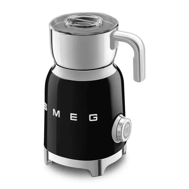Spieniacz/podgrzewacz mleka Smeg MFF11BLEU Automatyczny Czarny 500W