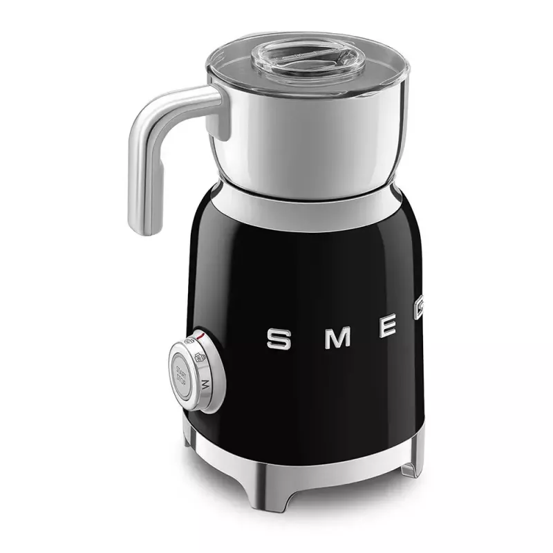 Spieniacz/podgrzewacz mleka Smeg MFF11BLEU Automatyczny Czarny 500W