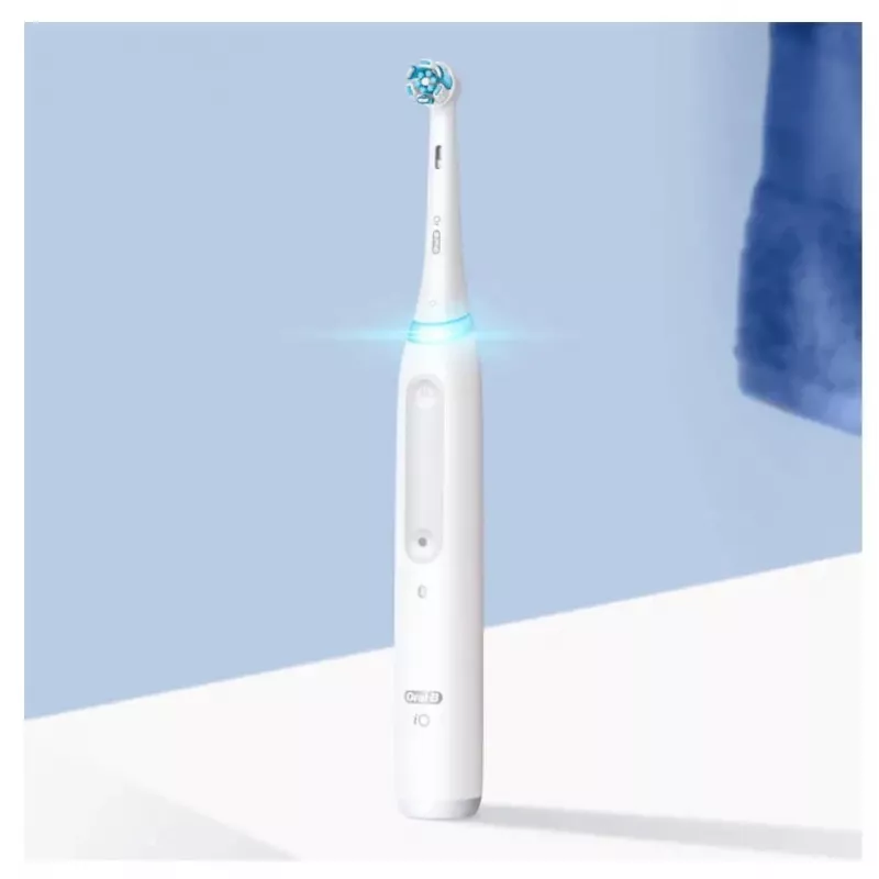 Szczoteczka rotacyjna Oral-B iO Series 4 Quiet dla dorosłych, biała