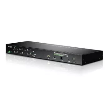 ATEN 16-portowy przełącznik KVM USB/PS/2 VGA przez IP z portem peryferyjnym USB