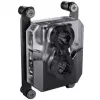 Blok wodny Phanteks EZ-Fit 450 Acrylic miedź POM Czarny srebrny