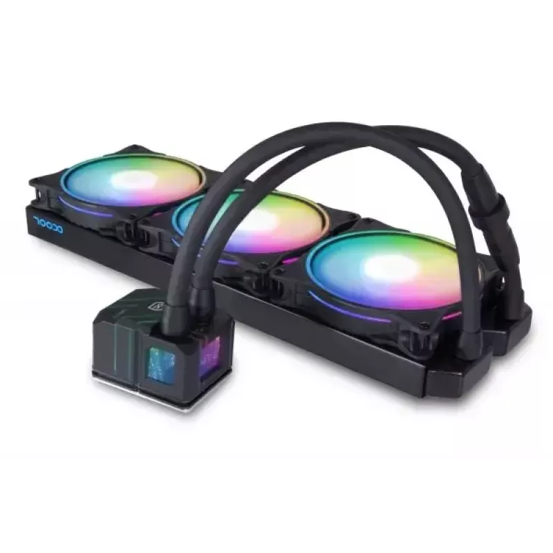 Zestaw chłodzenia cieczą Alphacool Pro Aurora 420 CPU AIO 14 cm Czarny Biały