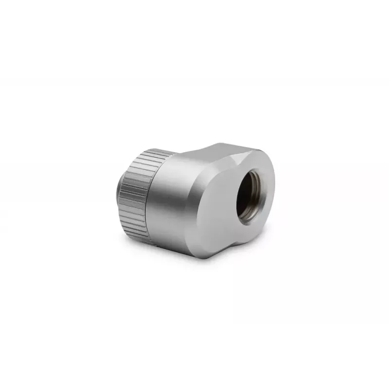Fitting EK Water Blocks EK-Quantum Torque Rotary Offset 14 — Mosiądz, Satynowa stal/Tytan, Wysokość 21 mm