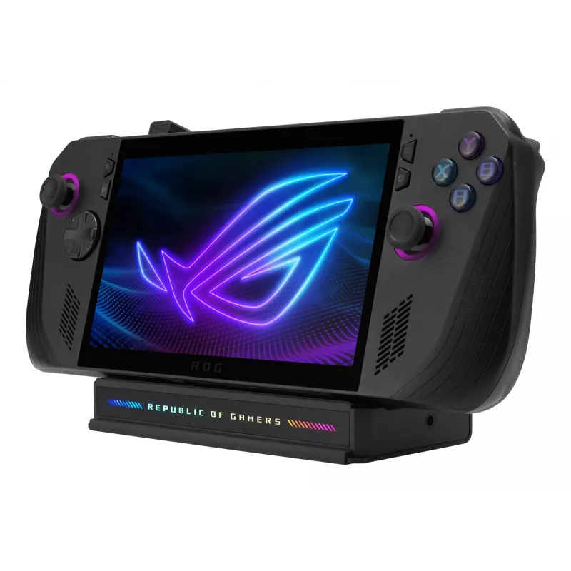 Stacja dokująca ASUS ROG Bulwark Dock 2025 DG300 USB Type-C, 1x RJ-45, 1x HDMI, czarna, 160×74×25.5 mm