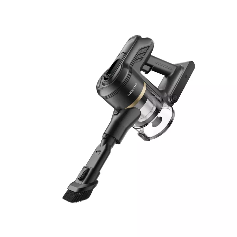 Odkurzacz pionowy 2w1 Dreame T30 Flex, akumulatorowy, suchy, bezworkowy, 0,5 l, 450 W, czarny, złoty, 2,5 Ah