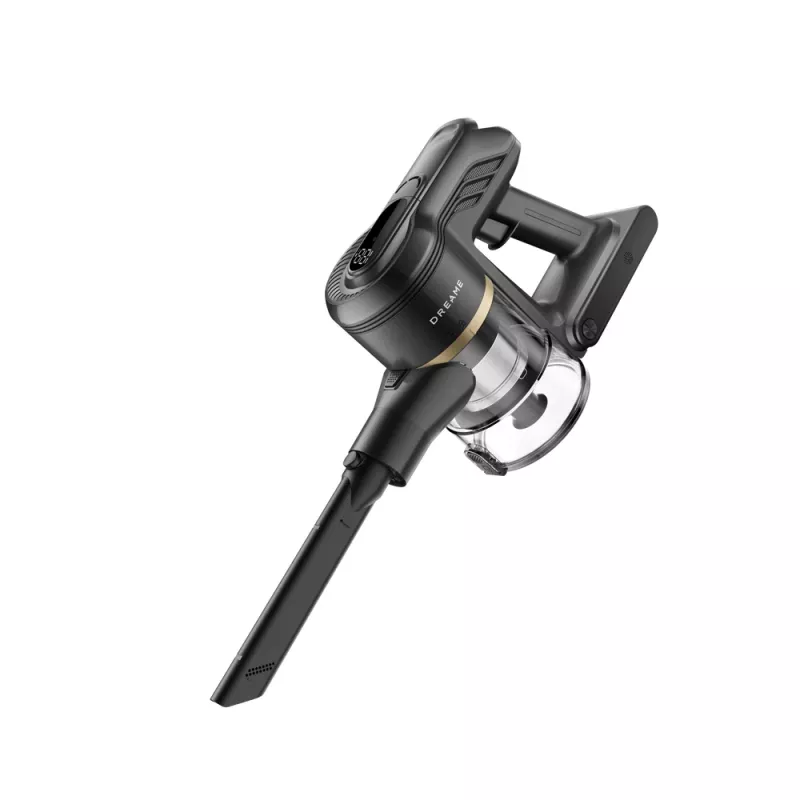 Odkurzacz pionowy 2w1 Dreame T30 Flex, akumulatorowy, suchy, bezworkowy, 0,5 l, 450 W, czarny, złoty, 2,5 Ah