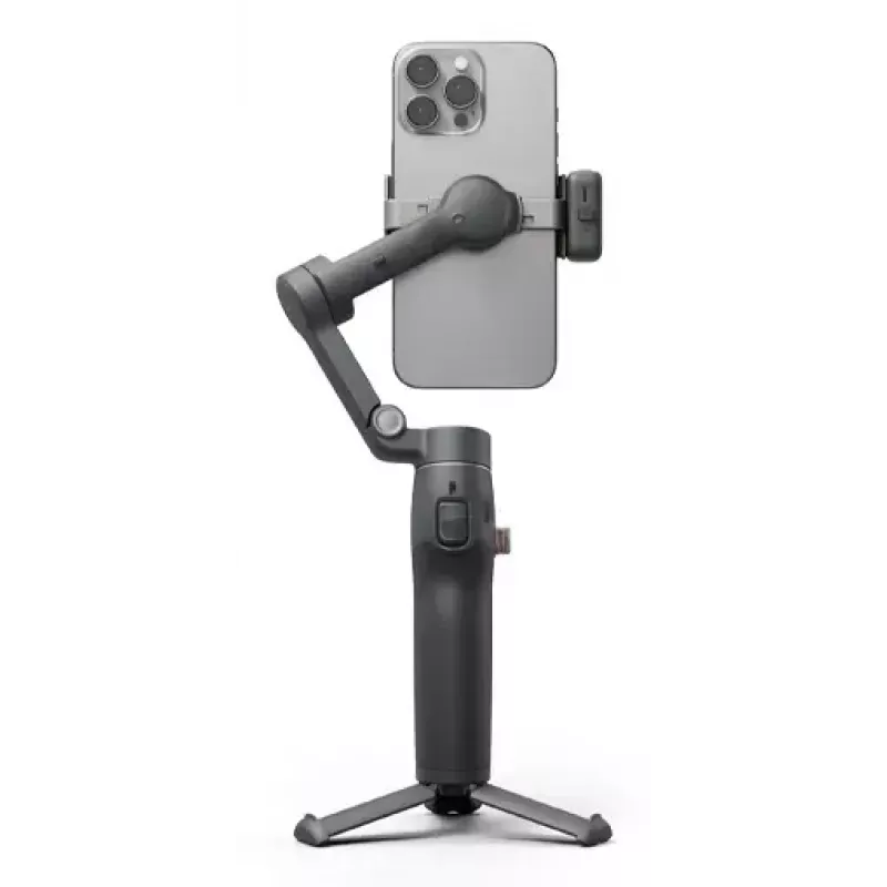 Stabilizator do smartfona DJI Osmo Mobile 8 — Czarny, maks. udźwig 0,3 kg, bateria 3350 mAh, czas pracy 10 h