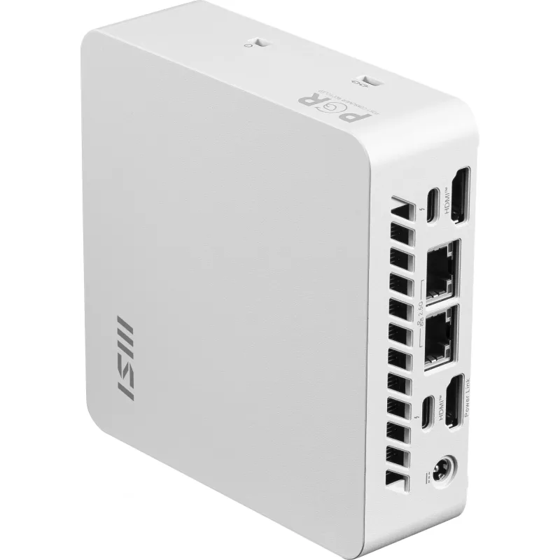 MSI Cubi NUC AI 1UMG-062EU PC/stacja robocza Intel Core Ultra 5 125H 16 GB DDR5-SDRAM 512 GB SSD Windows 11 Pro Mini PC Biały