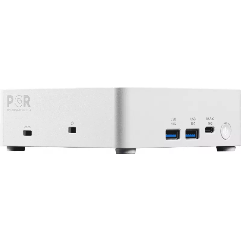 MSI Cubi NUC AI 1UMG-062EU PC/stacja robocza Intel Core Ultra 5 125H 16 GB DDR5-SDRAM 512 GB SSD Windows 11 Pro Mini PC Biały
