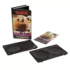 Opiekacz do kanapek Tefal XA8010 — kompaktowy opiekacz do kanapek, czarny, powierzchnia nożna 226×132 mm