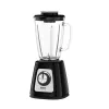 Blender stołowy Tefal BL4358 — 800 W, szklany dzbanek 1,25 l, kruszenie lodu, czarny/szczotkowana stal
