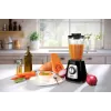 Blender stołowy Tefal BL4358 — 800 W, szklany dzbanek 1,25 l, kruszenie lodu, czarny/szczotkowana stal