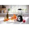 Blender stołowy Tefal BL4358 — 800 W, szklany dzbanek 1,25 l, kruszenie lodu, czarny/szczotkowana stal